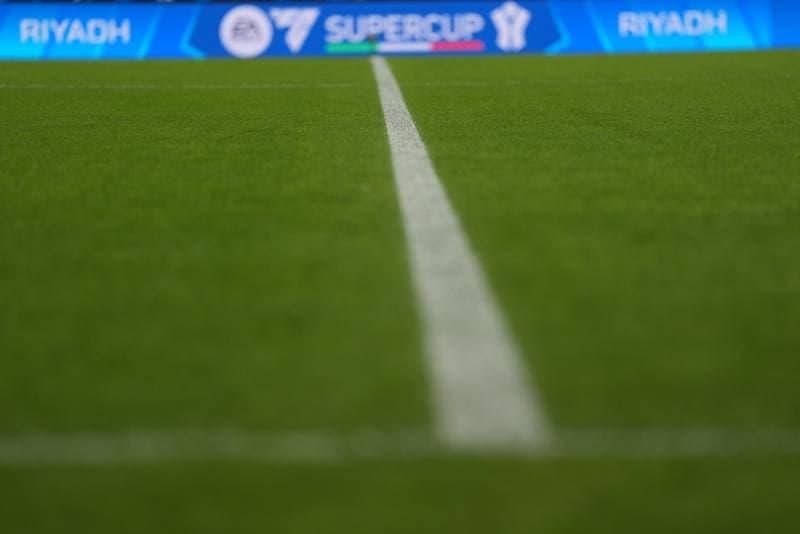 Football. EA Sports FC Supercup. Napoli - Bologna. 22.12.2025