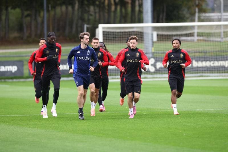 Football. Belgium. Training. 06.10.2025