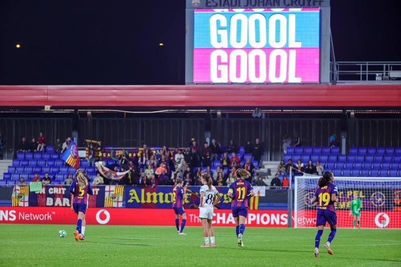 Football. UEFA Women's Champions League. Barcelona - OH Leuven. 12.11.2025