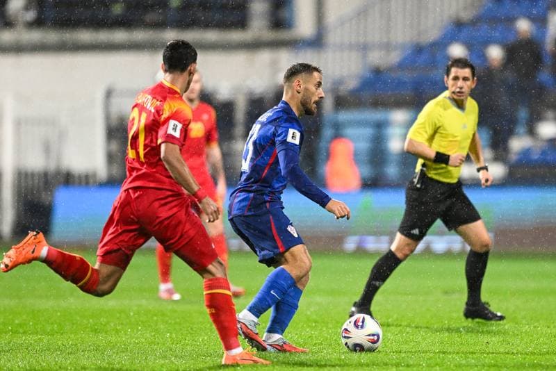Football. FIFA World Cup Qualifiers. Montenegro - Croatia. 17.11.2025