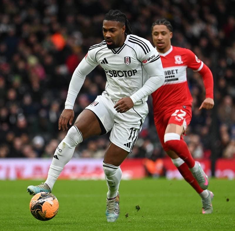 Football. Emirates FA Cup. Fulham - Middlesbrough. 10.01.2026