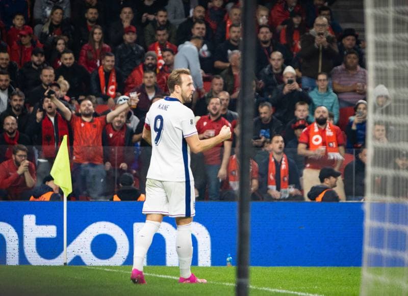 Football. UEFA European Championship. Albania - England. 08.09.2025