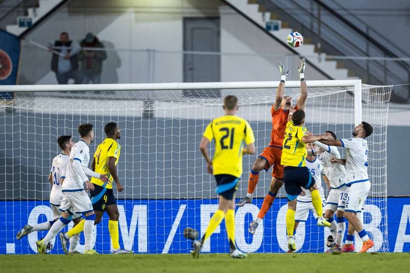 Football. FIFA World Cup Qualifier. Sweden - Kosovo. 13.10.2025