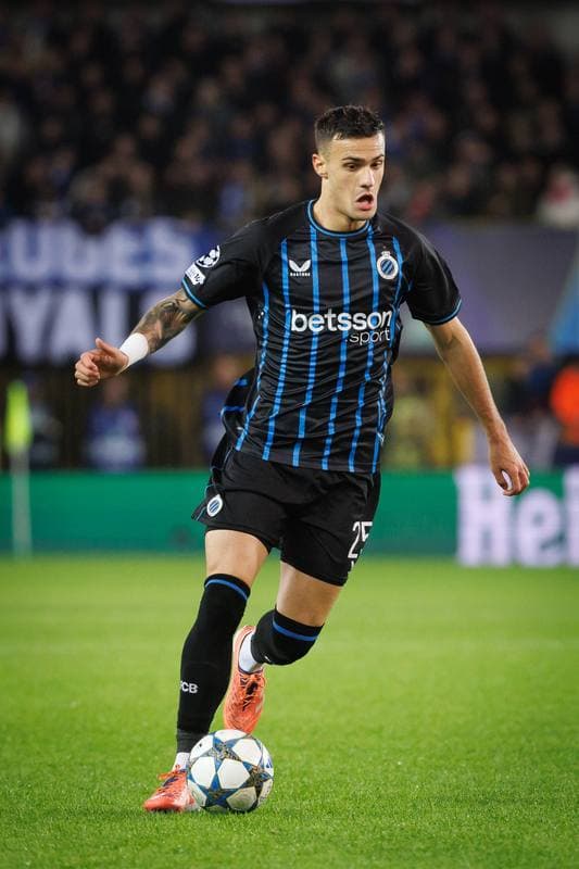 Football. UEFA Champions League. Club Brugge - Arsenal. 10.12.2025