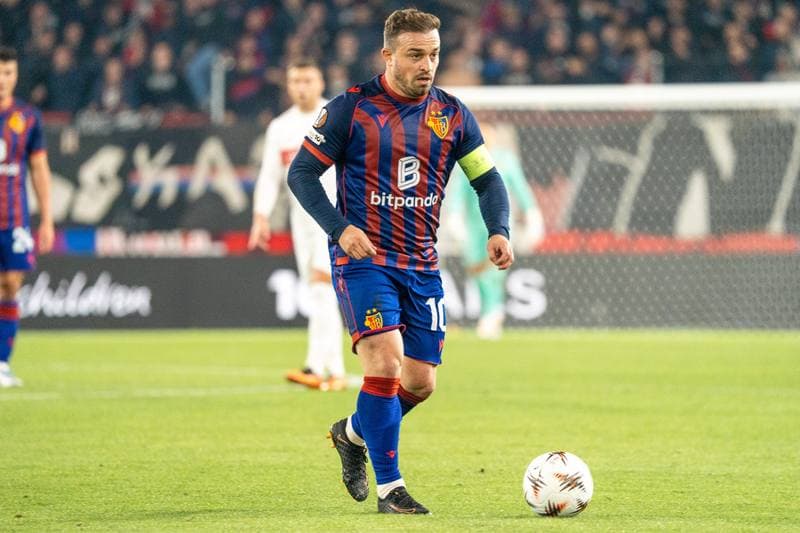 Football. UEFA Europa League. FC Basel 1893 - VfB Stuttgart. 02.10.2025