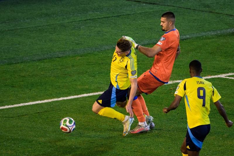 Football. FIFA World Cup Qualifier. Sweden - Kosovo. 13.10.2025