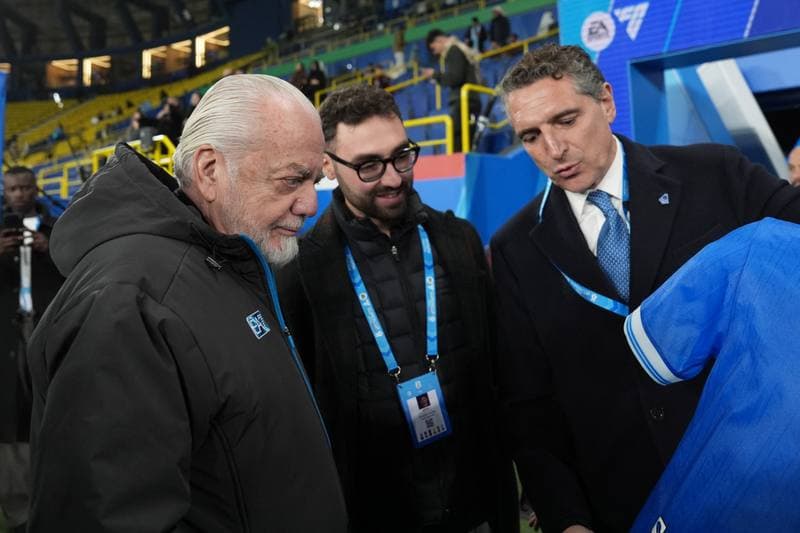 Football. EA Sports FC Supercup. Napoli - Bologna. 22.12.2025