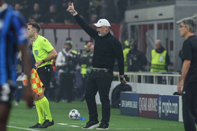 Football. UEFA Champions League. Atalanta - SK Slavia Prague. 22.10.2025