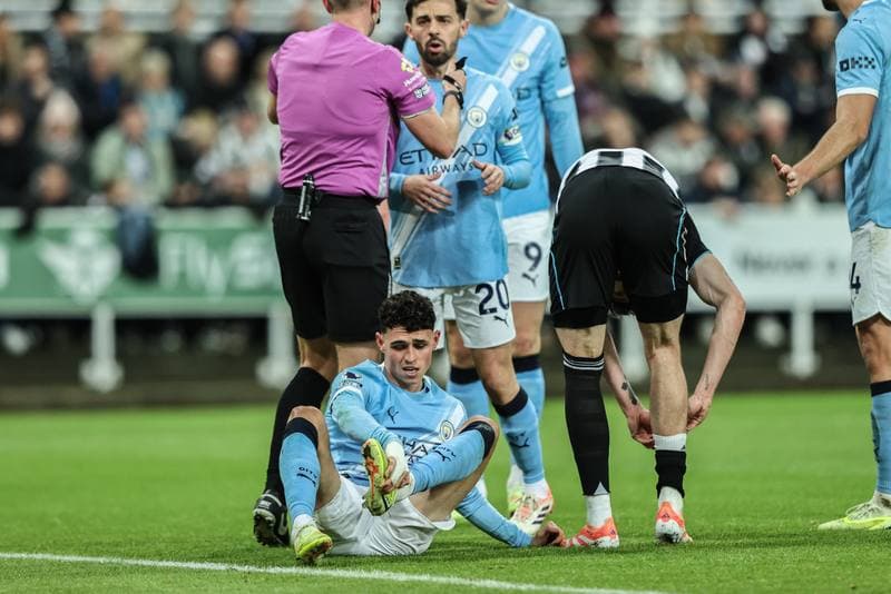 Football. Premier League. Newcastle United - Manchester City. 21.11.2025