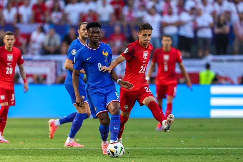 Football. UEFA EURO 2024 Final. France - Poland. 25.06.2024