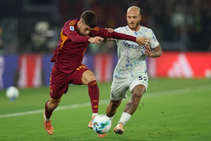 Football. Serie A. AS Roma - FC Internazionale. 18.10.2025
