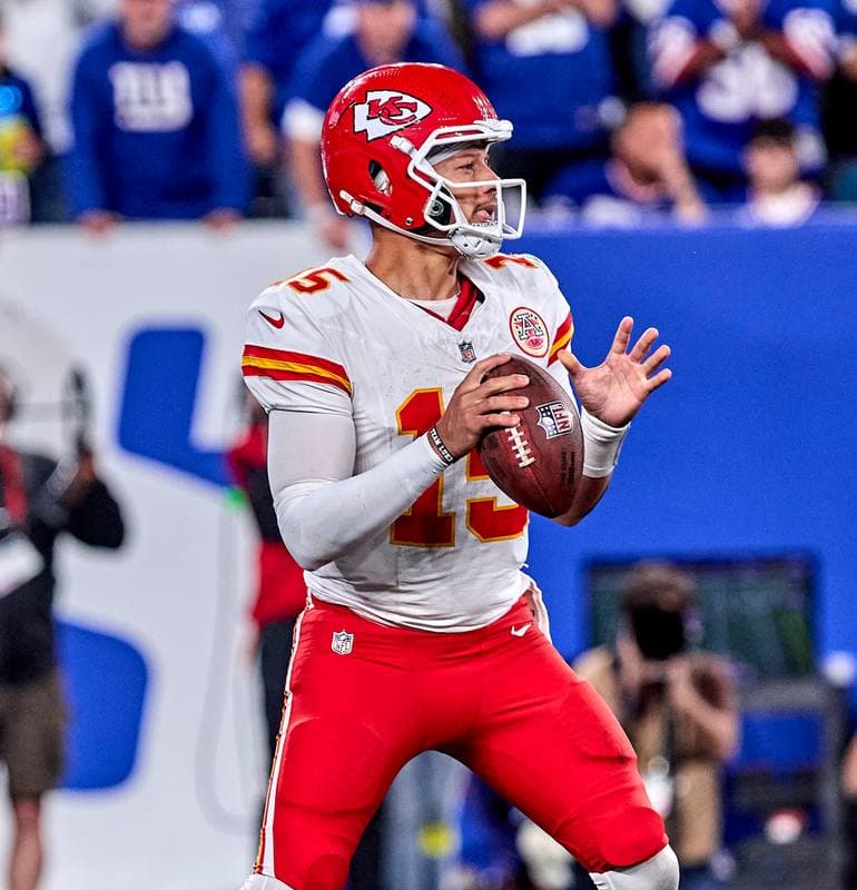 Football. NFL. Kansas City Chiefs - New York Giants. 21.09.2025
