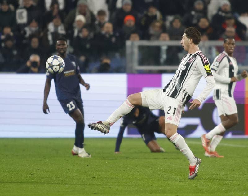 Football. UEFA Champions League. Juventus - Pafos FC. 10.12.2025