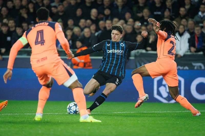 Football. UEFA Champions League. Club Brugge - Barcelona. 05.11.2025