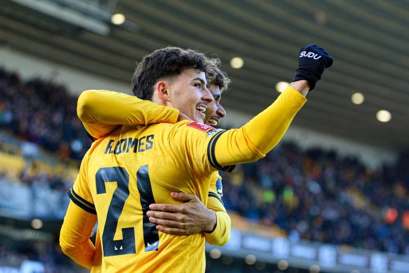 Football. FA Cup. Wolverhampton Wanderers - Shrewsbury Town. 10.01.2026