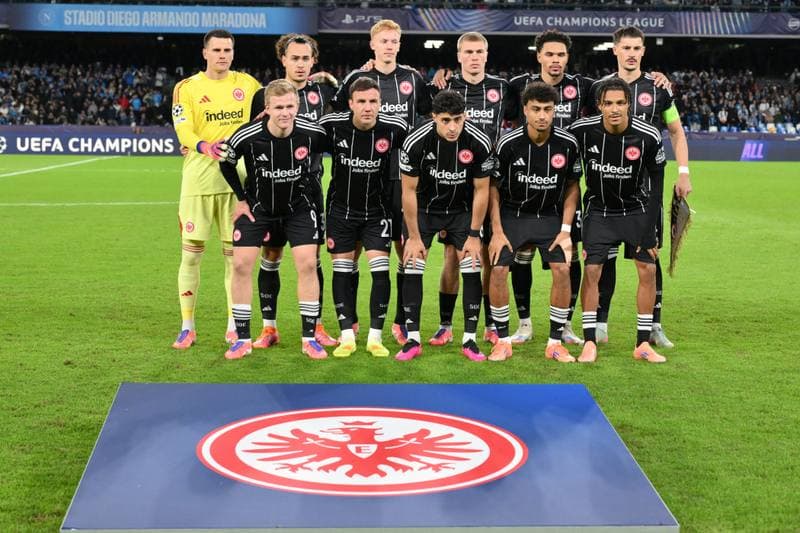 Football. UEFA Champions League. Napoli - Eintracht Frankfurt. 04.11.2025
