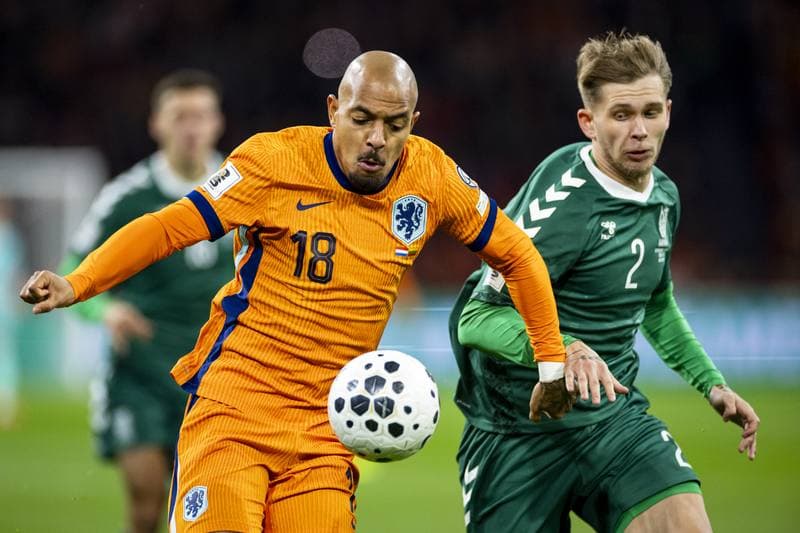 Football. FIFA World Cup Qualifiers. Netherlands - Lithuania. 17.11.2025