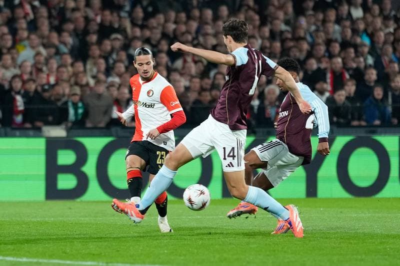 Football. Europa League. Feyenoord - Aston Villa. 02.10.2025