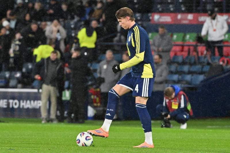 Football. 2026 FIFA World Cup Qualifiers. Scotland - Denmark. 18.11.2025