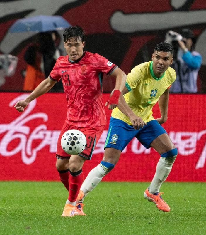 Football. Friendly Match. South Korea - Brazil. 10.10.2025