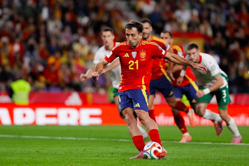 Football. FIFA World Cup Qualifiers. Spain - Bulgaria. 14.10.2025