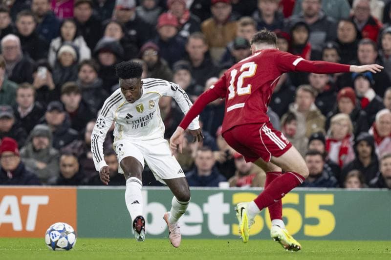 Football. UEFA Champions League. Liverpool - Real Madrid. 04.11.2025