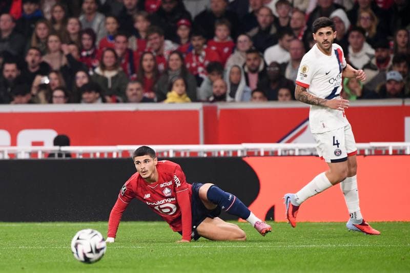 Football. Ligue 1. Lille OSC - Paris Saint-Germain. 05.10.2025