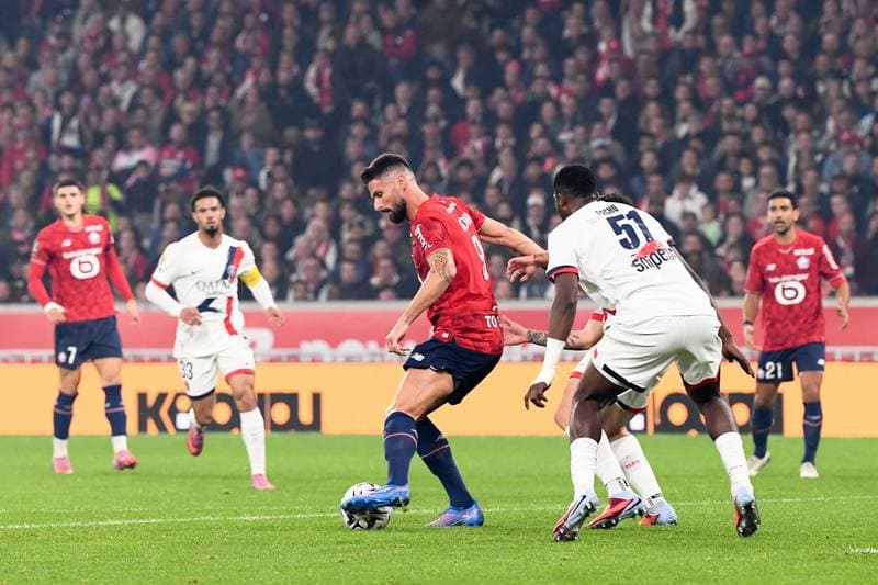 Football. Ligue 1. Lille OSC - Paris Saint-Germain. 05.10.2025