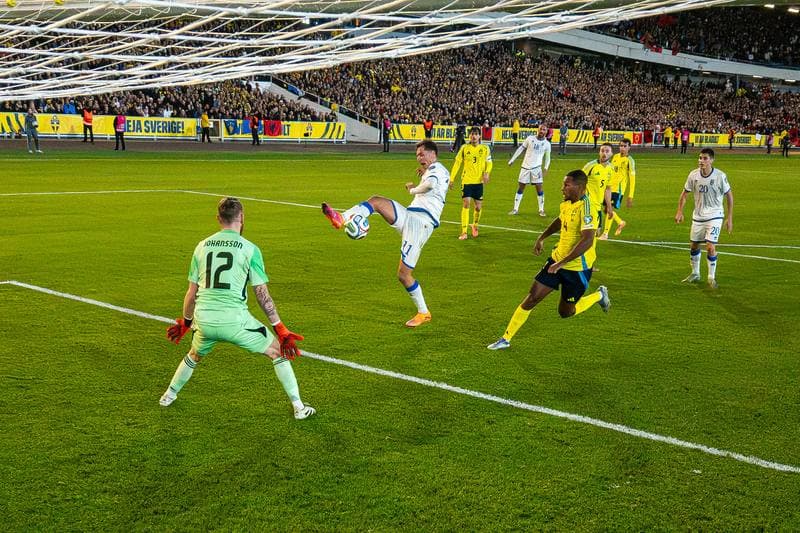 Football. FIFA World Cup Qualifier. Sweden - Kosovo. 13.10.2025