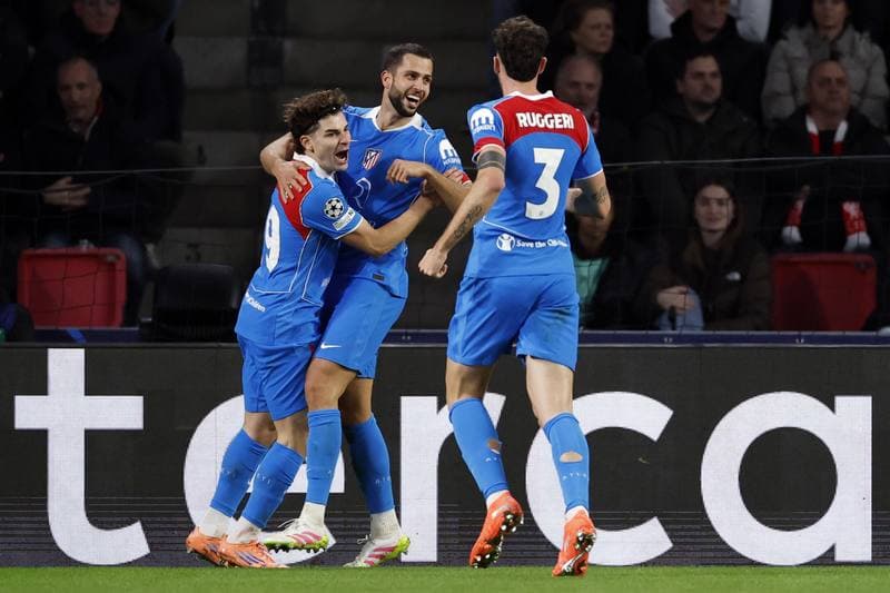 Football. UEFA Champions League. PSV Eindhoven - Atletico Madrid. 09.12.2025
