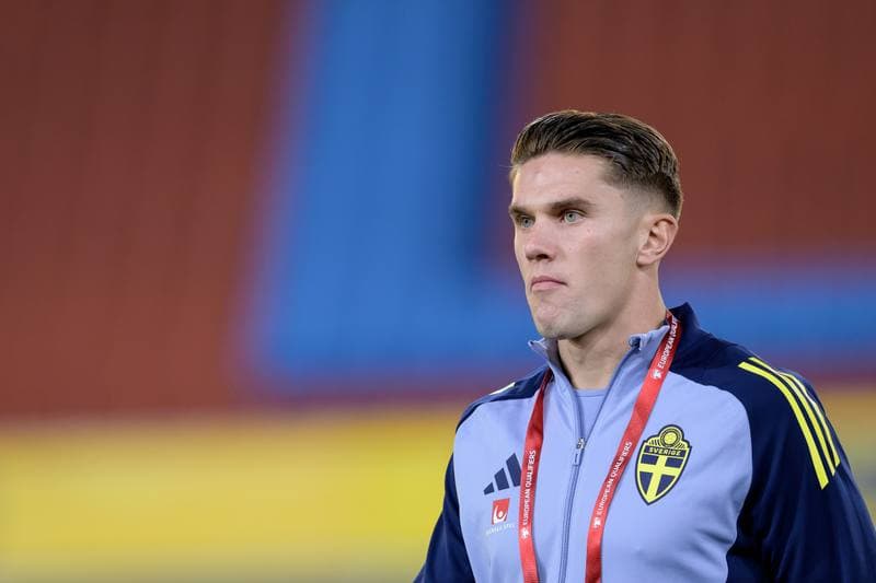 Football. FIFA World Cup Qualifier. Sweden - Kosovo. 13.10.2025