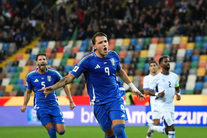 Football. 2026 FIFA World Cup Qualifiers. Italy - Israel. 14.10.2025