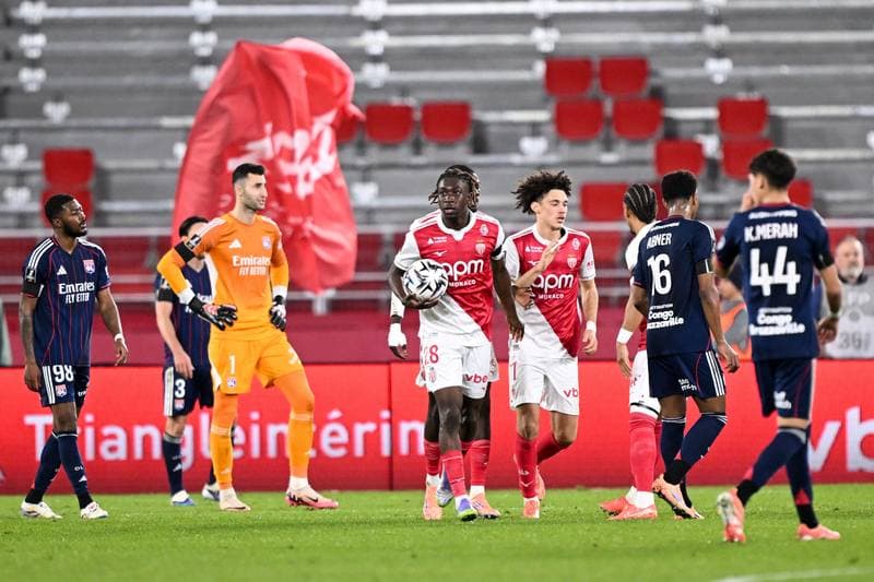 Football. Ligue 1 McDonald's. AS Monaco - Olympique Lyonnais. 03.01.2026