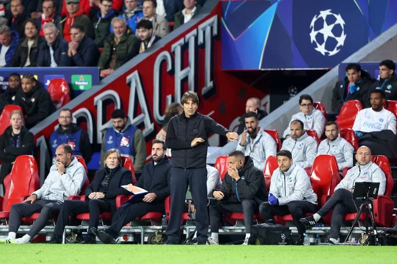 Football. UEFA Champions League. PSV Eindhoven - Napoli. 21.10.2025