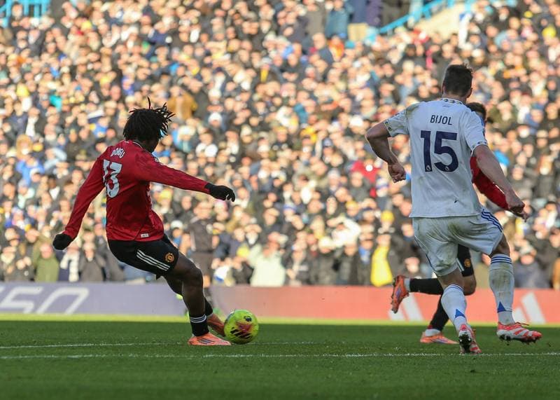 Football. Premier League. Leeds United - Manchester United. 04.01.2026