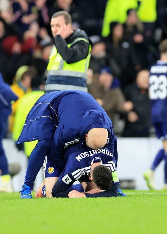 Football. 2026 FIFA World Cup Qualifiers. Scotland - Denmark. 18.11.2025