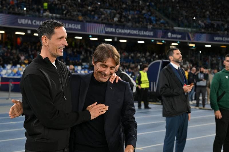 Football. UEFA Champions League. Napoli - Eintracht Frankfurt. 04.11.2025