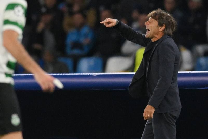 Football. UEFA Champions League. Napoli - Sporting CP. 01.10.2025
