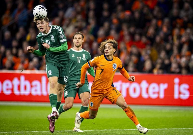 Football. FIFA World Cup Qualifiers. Netherlands - Lithuania. 17.11.2025
