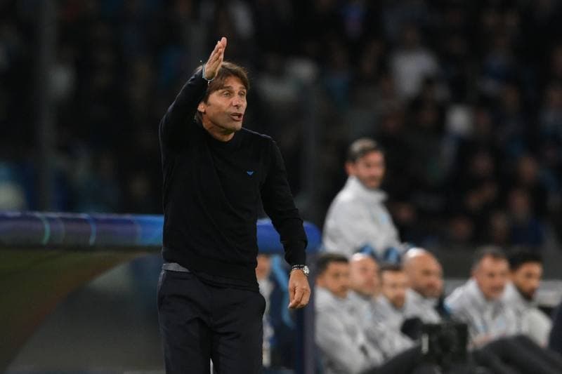 Football. UEFA Champions League. Napoli - Eintracht Frankfurt. 04.11.2025