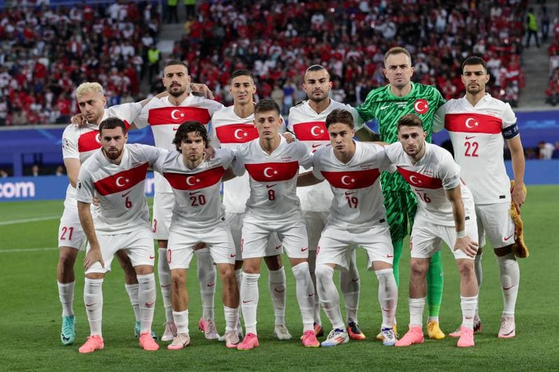 Football. UEFA EURO 2024. Austria - Turkiye. 02.07.2024