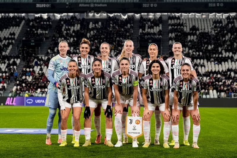 Football. UEFA Women's Champions League. Juventus Women - Manchester United Women Football Club. 17.12.2025
