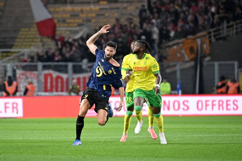 Football. Ligue 1. FC Nantes - Lille OSC. 19.10.2025