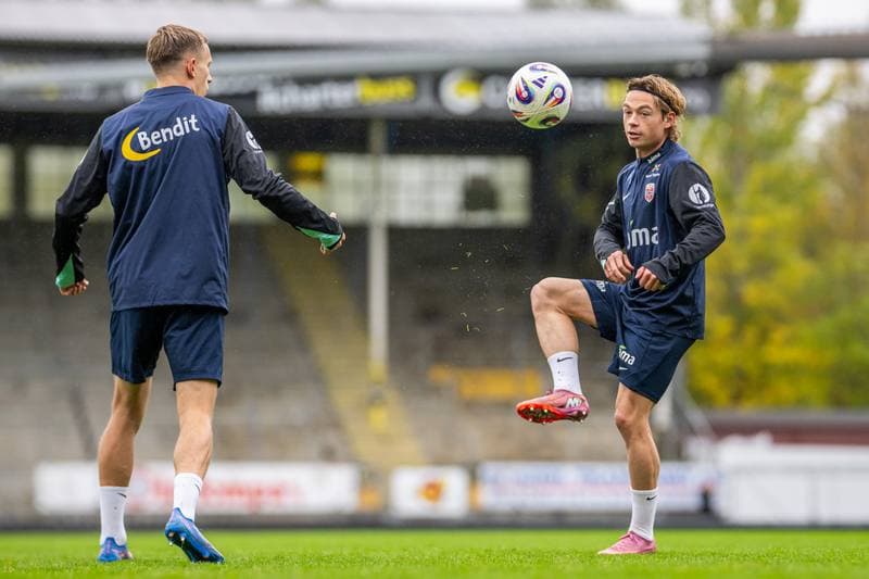 Football. Norway. Training. 07.10.2025