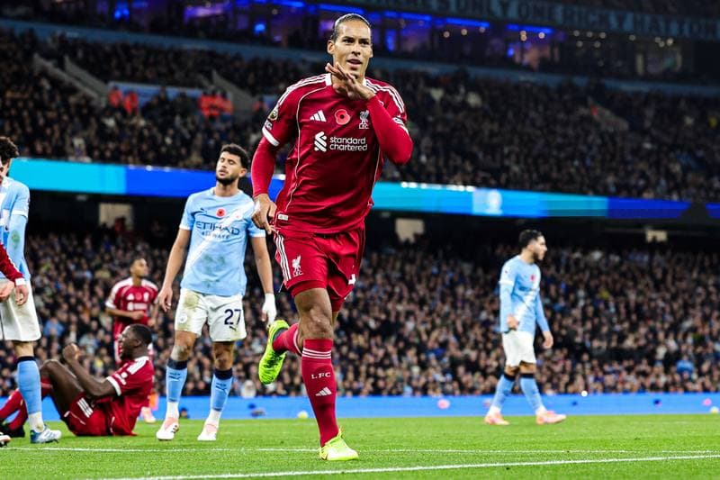 Football. Premier League. Manchester City - Liverpool. 09.11.2025