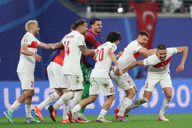 Football. UEFA EURO 2024. Austria - Turkiye. 02.07.2024