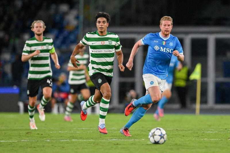 Football. UEFA Champions League. Napoli - Sporting CP. 01.10.2025