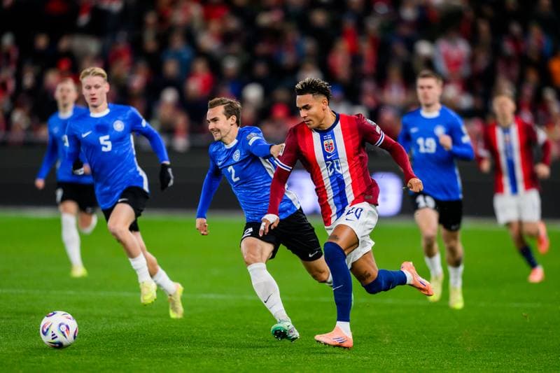 Football. FIFA World Cup Qualifier. Norway - Estonia. 13.11.2025