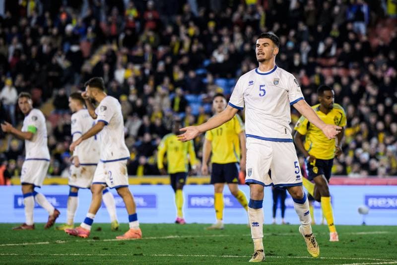 Football. FIFA World Cup Qualifier. Sweden - Kosovo. 13.10.2025