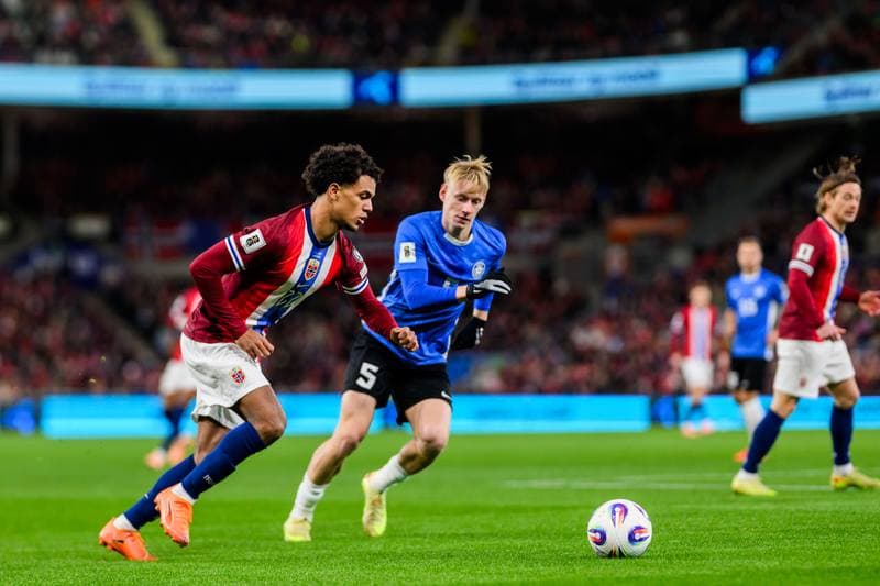 Football. FIFA World Cup Qualifier. Norway - Estonia. 13.11.2025